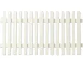 Vorgartenzaun PLUS Retro 150 x 80 cm RAL 9010 weiß