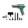 Genius Invictus One Quick Akku Handstaubsauger 13 TLG. Kabellos 3 in 1, Mini Autostaubsauger Staubsauger Beutellos mit Multifunktion für Auto Küche Tastatur Tierhaare, Vakuumpumpe Gebläse