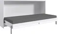 Wimex Schrankbett Juist Schrankklappbett Gästebett horizontal klappbar, 3 Liegeflächen, mit Lattenrost, Made in Germany