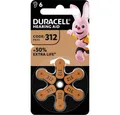 Duracell Duracell Hörgerätebatterie ZA 312 1.45 V 1 St. 160 mAh Zink-Luft Knopfzelle