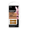 Duracell Easy Tab 312 (PR41) B6 Hörgerätebatterie, Blister 6