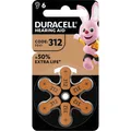 Duracell Hörgerätebatterie ZA 312 1.45 V 1 St. 160 mAh Zink-Luft