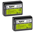 ayex NP-FW50 Akku 2er Set Kompatibel mit Sony NEX & Alpha zB A7S A7RII A7II A6500 NEX 7 RX10 Leistungsstark & zuverlässig