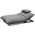CLEMENTO Bona Lounge Liege Aluminium/Sunbrella Verstellbar Outdoor - Anthrazite