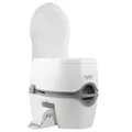 92820 Porta Potti 565P Tragbare Toilette Qube, WeißGrau, 448 x 388 x 450 mm