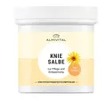 ALMIVITAL Kniesalbe | Entspannung für strapazierte Knie und beanspruchte Hautpartien | Massagecreme Physiotherapie | Knie Creme mit Arnika | 250ml