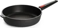 Woll Made In Germany Bratpfanne "Nowo Titanium", schwarz, Ø 28cm + Höhe 7cm