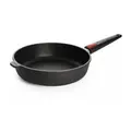 WOLL Bratpfanne Hochrand Nowo Titanium, bis 220 °C 1728N , 1 Servierpfanne, Ø 28 cm