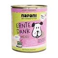 napani - Ernte Dank - Veganes Hundefutter nass, Bio Hundefutter mit Linsen & Haferflocken, Hunde Nassfutter, purinarm & schonend gegart, 12 x 400g