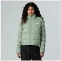 The North Face Daunenjacke W HYALITE DOWN JKT mit Gänsedaunenfüllung, leichtes Material, mit Handwärmtaschen grün L (42/44)
