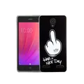 ZTE Blade L7 Handyhülle Schutzcase Mittelfinger Cover Bumper Schale Etuis Rahmen
