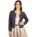 Trachtl Trachtenjacke Trachtl Jacke - Strickjacke 42 Anthrazit 42