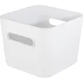 smartstore Aufbewahrungsbox COMPACT SQUARE L weiß - Weiß
