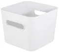 smartstore Aufbewahrungsbox COMPACT SQUARE L, weiß