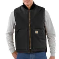 Carhartt V01 Relaxed Fit Firm Duck Insulated Rib Collar Vest