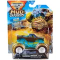 Monster Jam Monster Truck MUD Blasters aus Metall, Maßstab 1:64, Farbwechsel, zufälliges Modell, 6072638, Spielzeugautos für Kinder, Spielzeug für Kinder ab 3 Jahren