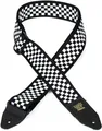 JacquardGitarrengurt  Black/White Checkered
