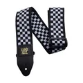 ERNIE BALL EB4149 Jacquard Strap Black&White Checkered ❘ Gitarrengurt ❘ strap
