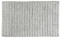 Zone Denmark Tiles Badematte, Badteppich rutschfest, Duschvorleger fürs Badezimmer aus 100% Baumwolle, Waschbar, 80 x 50 cm, Soft Grey (Grau)