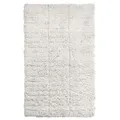 Zone Denmark Badematte TILES, Höhe 10 mm, luxuriöse Optik, weiche Oberfläche, hohe Saugfähigkeit, Rutschschutz, Baumwolle, rechteckig, Badematte, Badvorleger, skandinavisch schlichter Stil, 50x80cm