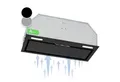 Klarstein Deckenhaube Camila Camila, Unterhaube Umluft Aktivkohlefilter LED-Touch