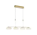 Paul Neuhaus Smarte LED-Leuchte LED Pendellampe Q ETIENNE Smart Home, Smart Home, CCT-Farbtemperaturregelung, RGB-Farbwechsel, Dimmfunktion, Memoryfunktion, mit Leuchtmittel, Warmweiß bis Tageslichtweiß, dimmbar Fernbedienung höhenverstellbar CCT Pendel