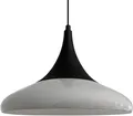 Pendelleuchte Paladin Grau Metall Ø35cm, Modern Hängelampe