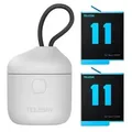 3-slot waterproof charger Telesin Allin box + 2 batteries for GoPro Hero 12 / 11 / 10 / 9