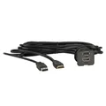 ACV Universal USB / HDMI Einbau Buchse -> USB + HDMI