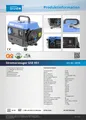 Guede Güde Stromerzeuger GSE 951 Generator Stromgenerator Notstromerzeuger 1 kW 230V 40726