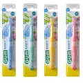 GUM Baby Monster Zahnbürste, 12er Vorteilspack (12x 1 Stück)