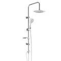 Eisl Duschsäule DXLD60087CS, Chrom/Weiß, modernes Design