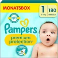 Pampers Baby Windeln Größe 1 (2-5kg) Newborn Komfort Schutz Haut 180 Stück