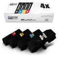 Eurotone 4 Lasertoner ersetzt Kyocera TK-5230K TK5230 2R90NL0 TK-5230C 2R9CNL0 TK-5230M 2R9BNL0 TK-5230Y 2R9ANL0