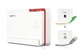 FRITZ!Box 5690 Pro (Wi-Fi 7 Premium DSL- und Glasfaser-Router mit Triband (2,4 GHz, 5 GHz, 6 GHz) bis zu 18,5 GBit/s, für Glasfaser & DSL-Anschlüsse, WLAN Mesh, DECT-Basis, deutschsprachige Version)