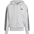 ADIDAS Herren Kapuzensweat Essentials 3-Streifen French Terry