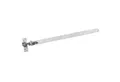 SO-TECH® Torbeschlag Gartentorscharnier verstellbar echt Edelstahl SS304 (1 St), M16-Gewinde