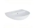 Belvit Waschbecken BV-WB8001 (1-St), Belvit Tulpen Keramik Waschbecken 50cm