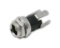 world-trading-net Rundstecker 10x DC-Einbaubuchse, Pin 2,5mm, Lötanschluss