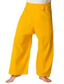 PANASIAM Thai Fischerhose aus Baumwolle für Damen & Herren – Thai Fisherman Pants Unisex Wickelhose mit Flexibler Passform in 2 Längen – auch als Yogahose oder Kampfsporthose tragbar