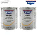 2x presto Primer Grundierung Korrosionsschutz grau 750ml