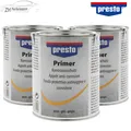 3x presto Primer Grundierung Korrosionsschutz grau 750ml