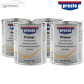 4x presto Primer Grundierung Korrosionsschutz grau 750ml