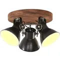 Vidaxl Industrial Ceiling Lamp 25 W Black 42x27 Cm E27