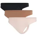 adidas Sportswear String Sport Active Seamless (3er Pack) nahtlos, elastisch, weich, bequem, Multipack beige|braun|bunt|schwarz XL