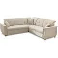 Ecksofa Udine Stoff Beige
