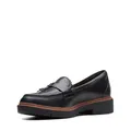 CLARKS WallabeeEVOSh Womens Black SDE, 6