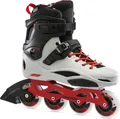Rollerblade Unisex Inline-Skates RB Pro X (Grau/Rot) Inliner Urban-Skates 44,5