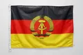 Pavillon nautique Allemagne de l'Est 45x30cm - Drapeau de bateau allemand - RDA