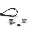 GATES Zahnriemensatz K015567XS Zähnezahl 137 22mm 1096mm Kompatibel mit KIA CARENS II FJ RIO Kombi DC CERATO Stufenheck LD RIO Stufenheck DC SHUMA II FB SHUMA II Stufenheck FB
